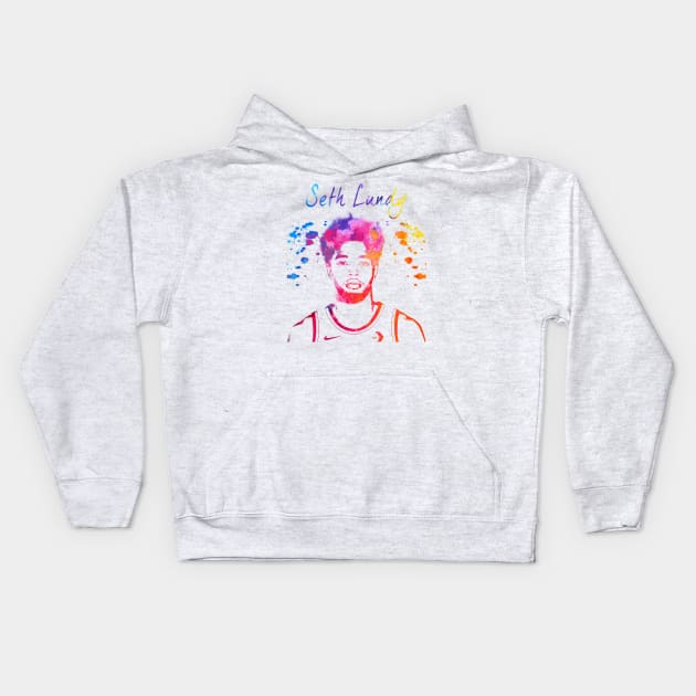 Seth Lundy Kids Hoodie by Moreno Art